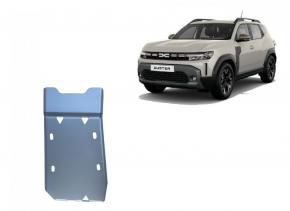 Aluminum differential skid plate Dacia Duster 4x4