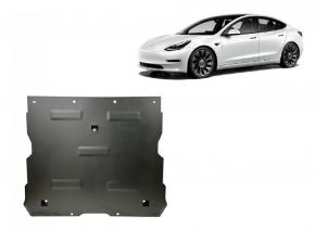 Front engine skid plate Tesla Model Y AWD