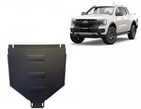 Gearbox skid plate for automatic Ford Ranger
