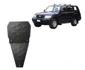 Gearbox and differential skid plate for Mitsubishi Pajero Sport 1