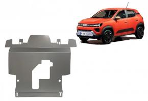 Aluminum engine skid plate Dacia Spring