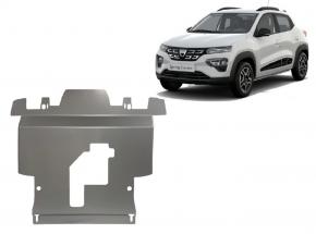 Aluminum engine skid plate Dacia Spring