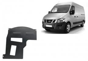 Catalyst skid plate Nissan NV400