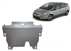 Aluminum engine skid plate Ford S-Max