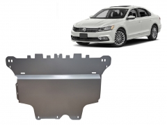 Aluminum engine skid plate Volkswagen Passat
